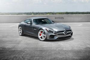 2016 Mercedes-AMG GT S on Strasse Wheels (S5 Deep Concave SC)